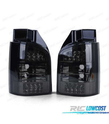 FANALI PER VOLKSWAGEN VW TRANSPORTER T5 1P 03-09 LED FONDO SCURO