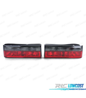 FANALI BMW E30 ROSSO NERO