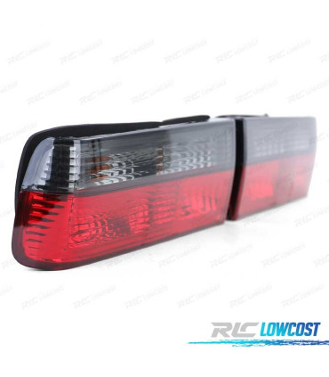 FANALI BMW E30 ROSSO NERO