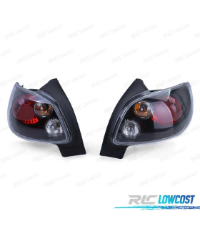 FANALI PEUGEOT 206 98-09 FONDO NERO