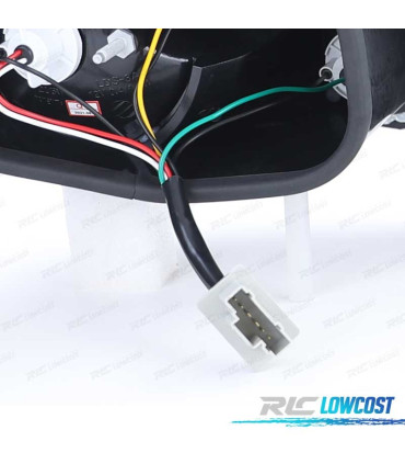 FANALI PER PEUGEOT 206 CC 98-09 FONDO CROMATO