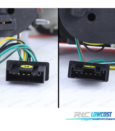 FANALI A LED BMW E46 BERLINA 98-01 ROSSO CROMATO LOOK M3