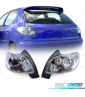 FANALI PEUGEOT 206 98-09 FONDO CROMATO