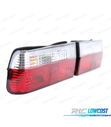 FANALI BMW SERIE 3 E30 82-87 CABRIO 82-90 ROSSO CROMATO
