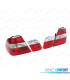 FANALI BMW E46 98-01 ROSSO BIANCO