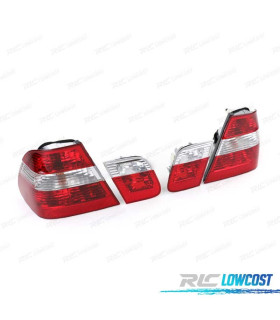 FANALI BMW E46 01-05 ROSSO CROMATO