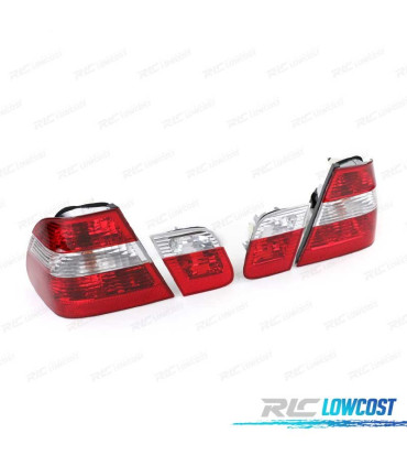 FANALI BMW E46 01-05 ROSSO CROMATO