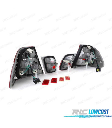 FANALI BMW E46 01-05 ROSSO CROMATO