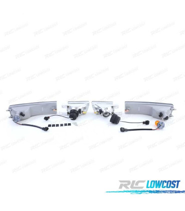 FARI ANTIABBAGLIANTI CON FRECCIA VOLKSWAGEN VW GOLF 3 FUMÈ NERO