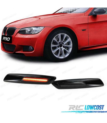 FRECCIE LATERALI DINAMICHE A LED PER BMW E82 E81 E88 E87 E90 E91 E92 E93 E60 E61 E84 FUME'