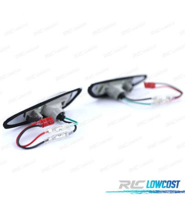 FRECCIE LATERALI A LED CROMATE PER BMW E46 01-05