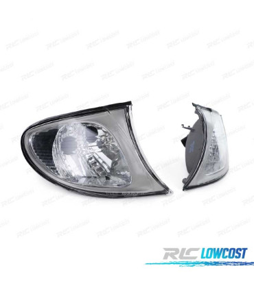 FRECCE ANTERIORI BMW E46 BERLINA TOURING 01-05 CROMATE