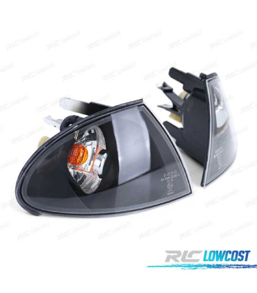 FRECCE ANTERIORI PER BMW E46 98-01 NERE