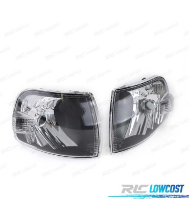 FRECCIE ANTERIORI VOLKSWAGEN VW CARAVELLE 96-03 VETRO CHIARO NERO