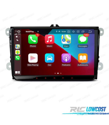 RADIO GPS ANDROID 11 PER VOLKSWAGEN VW SEAT SKODA HEXA-CORE 4GB RAM 64GB ROM