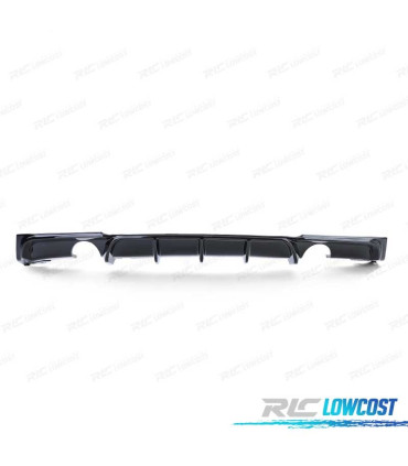 DIFFUSORE PER BMW F30 F31 11-19 LOOK M PERFORMANCE NERO LUCIDO