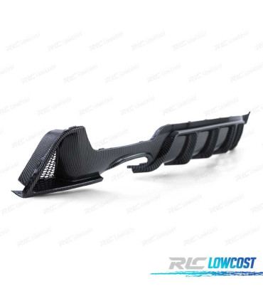 DIFFUSORE BMW F32 F33 F36 LOOK M PERFORMANCE CARBONIO