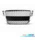 GRIGLIA PER AUDI A5 07-11 EFFETTO RS COLORE ARGENTO