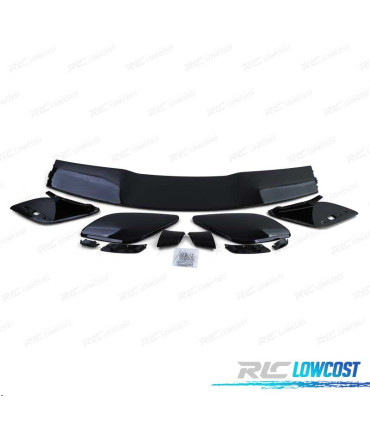 SPOILER ALARE PER MERCEDES CLASSE A W176 LOOK AMG A45 NERO LUCIDO
