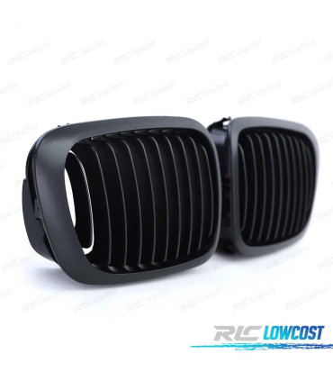 GRIGLIE PER BMW SERIE 3 E46 COUPE 99-03 CABRIO 00-03 NERO OPACO