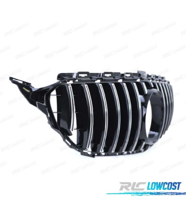 GRIGLIA MERCEDES W205 S205 14-18 LOOK AMG GT NERO CROMATO
