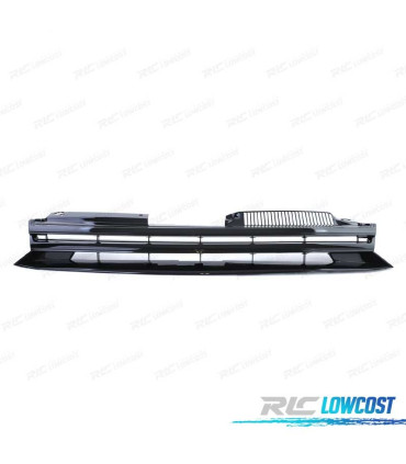 GRIGLIA PER VOLKSWAGEN VW GOLF 6 MK VI 08-12 NERO LUCIDO SENZA LOGO
