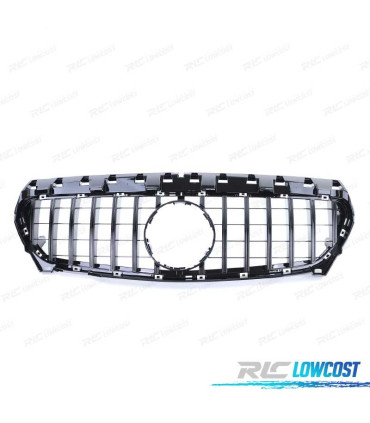 GRIGLIA PER MERCEDES CLA W117 13-16 LOOK AMG GTR NERO LUCIDO