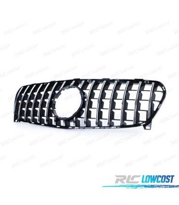 GRIGLIA MERCEDES GLA X156 17- CROMATA NERA LOOK AMG GT