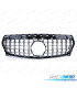 GRIGLIA MERCEDES LOOK AMG GT CLA C117 16-18 NERO CROMATO