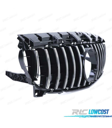 GRIGLIA MERCEDES LOOK AMG GT CLA C117 16-18 NERO CROMATO