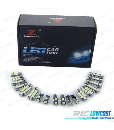KIT 8 LAMPADE LED PER MERCEDES CLASSE R W251 R280 R300 R350 R500 06-09