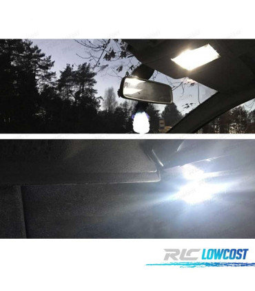 KIT 8 LAMPADE LED INTERNE PER VOLKSWAGEN VW UP 12-16