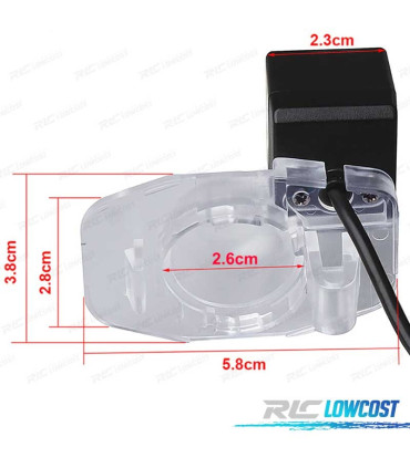 TELECAMERA DI PARCHEGGIO PER TOYOTA COROLLA 07-13 CON VISIONE NOTTURNA