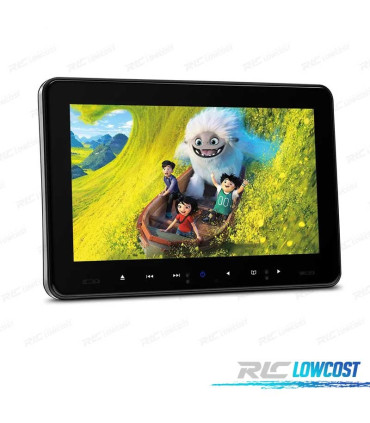 SCHERMO POGGIATESTA DA 9" POLLICI DVD SD USB HDMI AV IN OUT GIOCHI 32 BIT