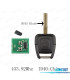 CHIAVE COMPLETA HU43 OPEL ASTRA VECTRA ZAFIRA