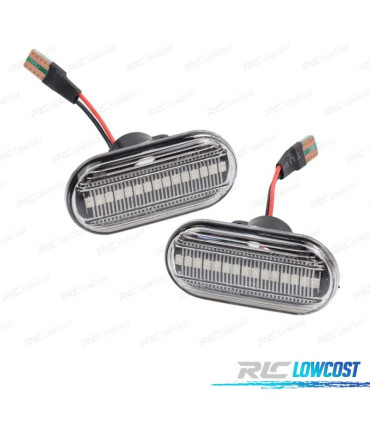 FRECCIE LATERALI NISSAN OPEL MOVANO VIVARO RENAULT CLIO MEGANE TWINGO SCENIC A LED DINAMICI SFONDO NERO