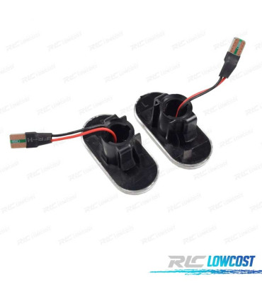 FRECCIE LATERALI NISSAN OPEL MOVANO VIVARO RENAULT CLIO MEGANE TWINGO SCENIC A LED DINAMICI SFONDO NERO