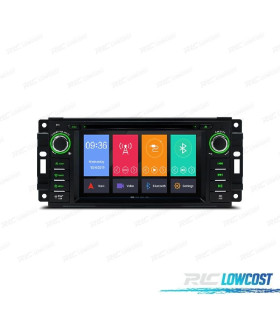 RADIO GPS ANDROID 11 PER JEEP DODGE CHRYSLER