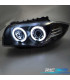 FARI BMW E81 E87 E82 E88 ANGEL EYES SFONDO NERO