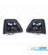 FANALI A LED PER VOLKSWAGEN VW GOLF 2 83-91 ROSSO AFFUMICATO LED