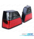 FANALI A LED PER VOLKSWAGEN VW GOLF 2 83-91 ROSSO AFFUMICATO LED
