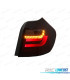 FANALI BMW E87 08-11 ROSSO FUMÉ LED