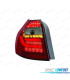FANALI BMW E87 04-07 LED ROSSO CROMATO
