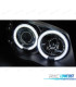 FARI BMW E81 E87 E82 E88 ANGEL EYES CCFL FONDO NERO