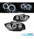 FARI BMW E81 E87 E82 E88 ANGEL EYES CCFL FONDO NERO