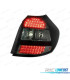 FANALI BMW SERIE 1 E87 04-07 LED FONDO CROMATO FUME
