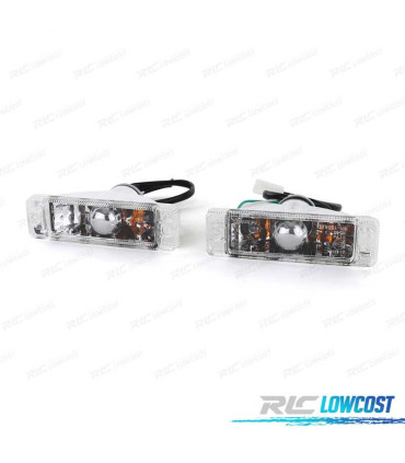 FRECCE ANTERIORI VOLKSWAGEN VW GOLF I 74-83 POLO 86C 81-90 LUCE DI POSIZIONE FONDO CROMATO