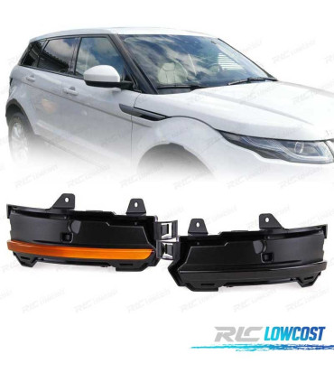 FRECCIE LAND ROVER EVOQUE VELAR DISCOVERY SPECCHI DINAMICI AFFUMICATI