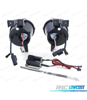 FRECCE PER MINI COOPER R50 R52 R53 01-06 LUCE DIURNA A LED FUMÈ