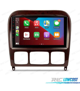 RADIO GPS ANDROID 13 MERCEDES CLASSE S W220 98-05